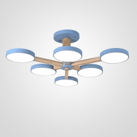 Люстра на штанге Imperiumloft TURNA Blue TURNA-B01