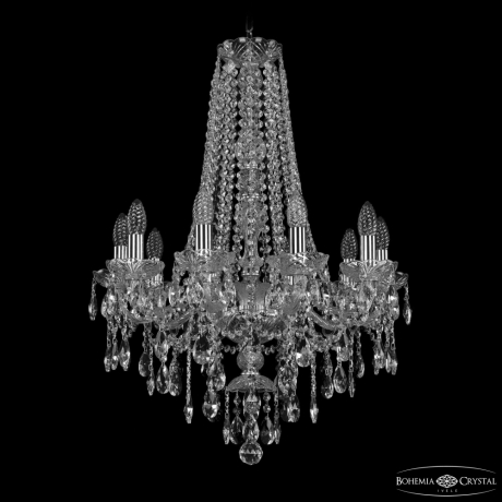 Люстра 1415/10/200/h-75 Ni Bohemia Ivele Crystal 