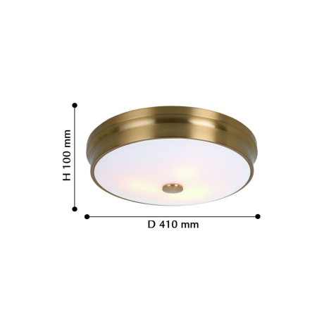 Потолочный светильник с лампочками светодиодными, комплект от Lustrof. №176639-617840 