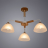 Люстра на штанге с лампочками Arte lamp A5032PL-3BR+Lamps 