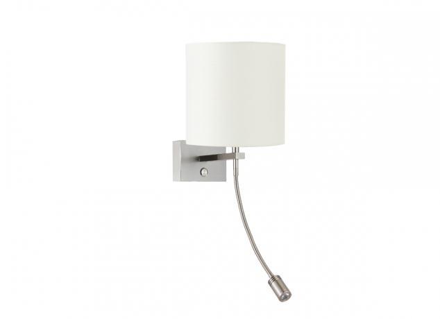 Бра с гибким рожком с LED подсветкой Donolux Prague W111048.2 SCB 