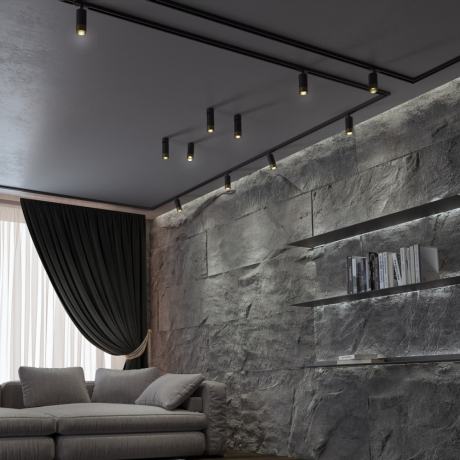 Однофазный светильник для трека Slim Novotech 370863 