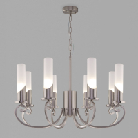 Подвесная люстра Eurosvet Banci 60117/8 никель (a050019)