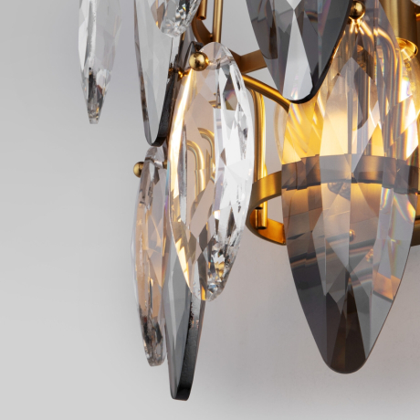 Настенный светильник с хрусталем Bogate's Onyx 372/2 (a065318) 