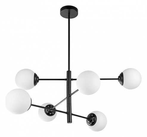 Люстра на штанге Lampit FINO TP 2007-6 BK 