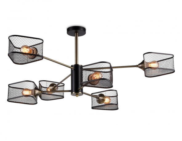Люстра на штанге с лампочками Ambrella light TR80172+Lamps 