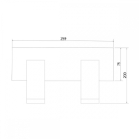 Спот Eurosvet Fleur 20066/2 LED черный/золото (85108)