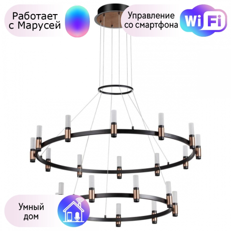 Подвесная люстра Odeon Candel с поддержкой Маруся 5009/98L-М 