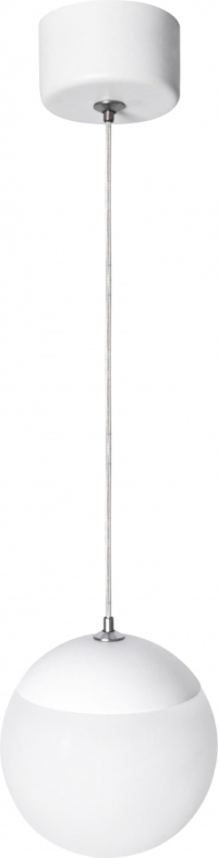 Нарушена упаковка!  <767102> Светильник подвесной (подвес) ЭРА ADELAIDA PL35 WH G9 потолочный шар белый Б0062944