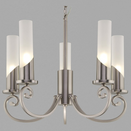 Подвесная люстра Eurosvet Banci 60117/5 никель 