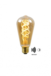 Светодиодная диммируемая лампа E27 4W 2200K (теплый) Lucide LED BULB TWILIGHT SENSOR 49034/04/62