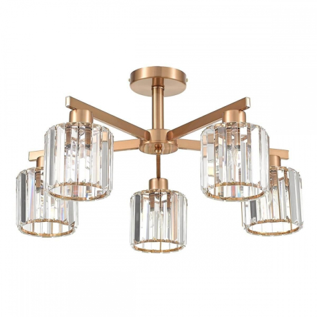 Потолочная люстра Escada Adorn 692/5P Сopper 