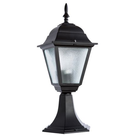Наземный низкий светильник Arte Lamp Bremen A1014FN-1BK