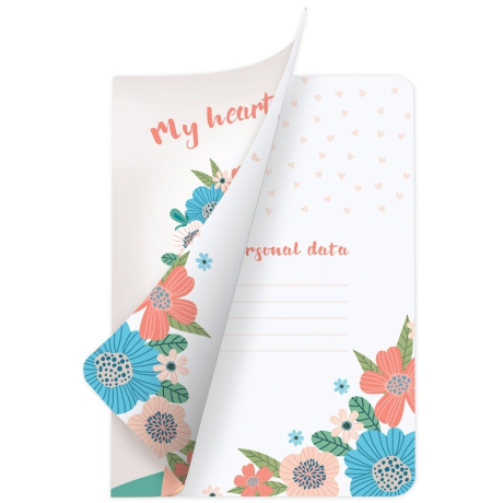 Нарушена упаковка!  <287909> Тетради-скетчбуки 60 л. обложка SoftTouch, НАБОР 2 шт., бежевая бумага 70 г/м2, сшивка, B5 (179х250 мм), ROMANTIC, BRAUBERG, 403832 (403832)