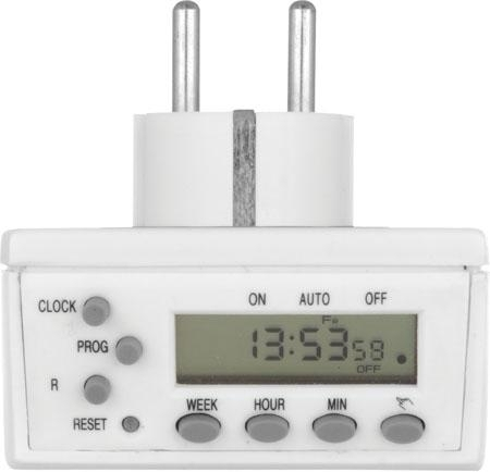 Camelion BND-50/SG3 (Таймер цифровой розеточный, 7-дневная программа, 230/3500Вт)