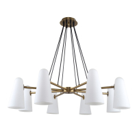 Подвесная люстра с лампочками Favourite Vision 2763-8P+Lamps E14 Свеча