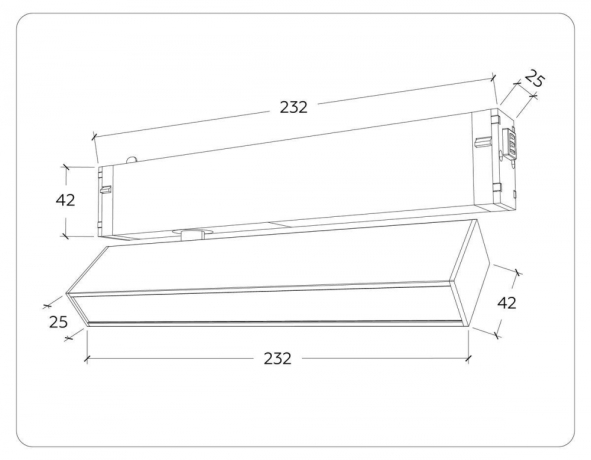 Накладной светильник Ambrella Light GL GL1321 