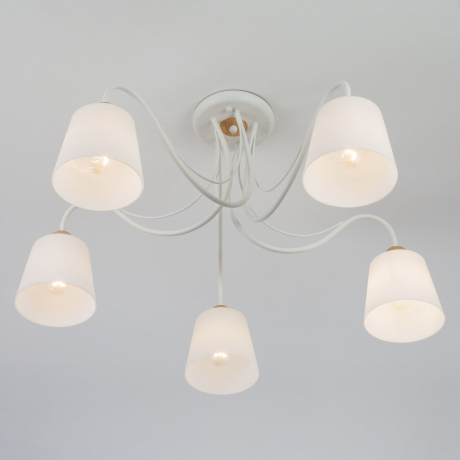 Потолочная люстра Eurosvet Betty 70062/5 белый 