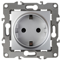Розетка ЭРА 12 2P E Schuko 16A 250V 12-2001-03 Б0014683