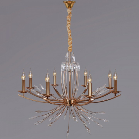 Подвесная люстра ILLUMICO  IL2307-8POR-39 GD 