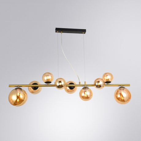 Нарушена упаковка!  <618750> Подвесная люстра Arte Lamp Gemini A2243SP-9PB