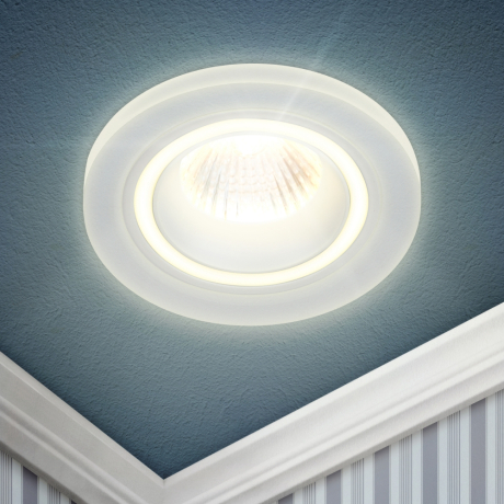 Встраиваемый светильник Эра DK 90 WH Б0054358 