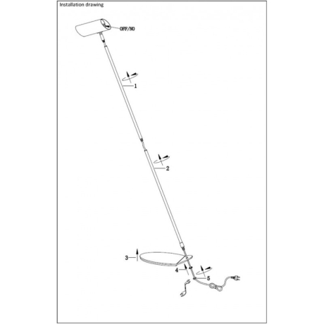 19700/01/30 Торшер Lucide Hester 
