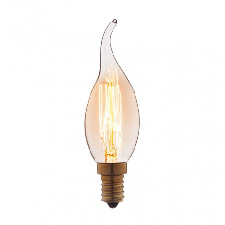 Лампа накаливания Loft it Edison Bulb E14 40Вт K 3540-GL 