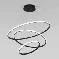 Подвесная люстра с пультом ДУ Eurosvet Collars 90264/3 черный