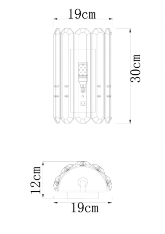 Светильник со светодиодной лампочкой E14 , комплект от Lustrof. №282221-622917 