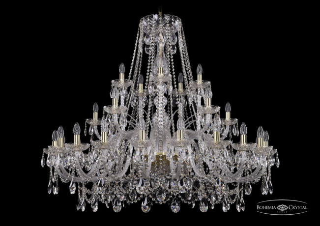 1411/20+5+5/460/G Подвесная люстра Bohemia Ivele Crystal 