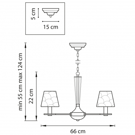 Подвесная люстра Lightstar с поддержкой Алисы, Perla 707061