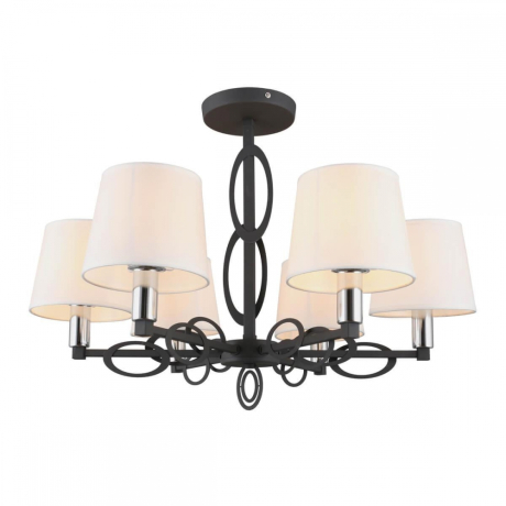 Люстра с поддержкой Алисы потолочная Omnilux OML-64907-06-A 