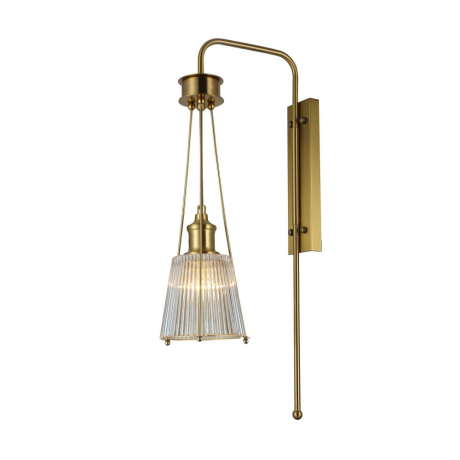 Настенный светильник с лампочкой Favourite Copita 2777-1W+Lamps E14 P45 