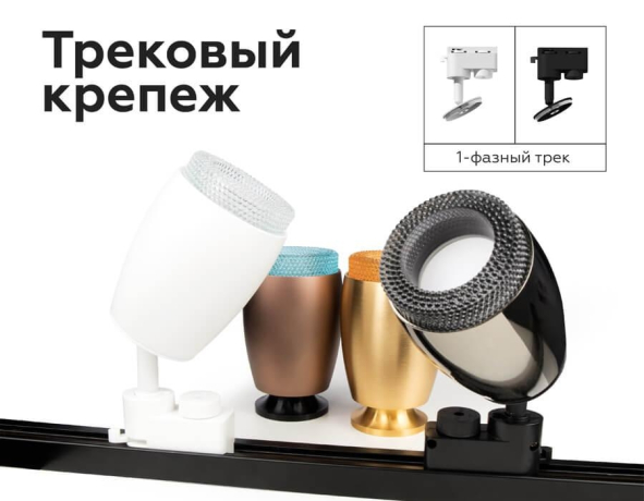 Насадка передняя для корпуса светильника D70mm Ambrella light Diy Spot N7191