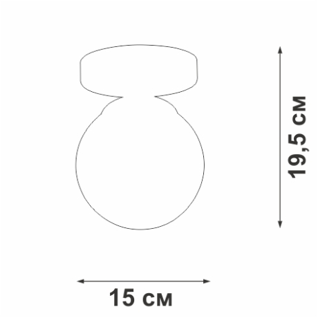 Потолочный светильник Vitaluce V3962-1/1PL 