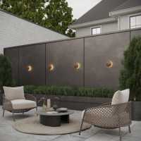 Светильник ландшафтный настенный IP54 Novotech Halo Street 359534