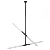 Люстра на штанге с лампочками Odeon 4307/4+Lamps