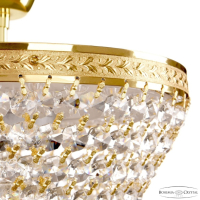 Потолочный светодиодный диммируемый светильник с пультом ДУ Bohemia Ivele Crystal 1932 19321/25IV/LED-DIM G