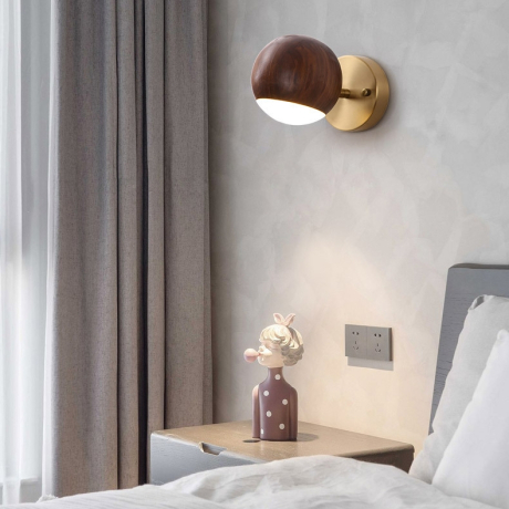 Настенный светильник Berny B Dark brown ImperiumLoft berny01 (208804-23) 