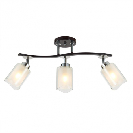 Люстра потолочная Citilux Фортуна CL156132 Венге + Хром 