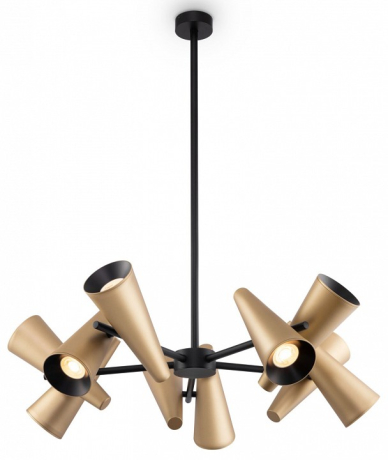 Люстра на штанге Maytoni Giro MOD095PL-10BS 