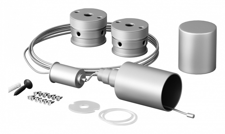 Набор подвеса для лент гибких Maytoni Led Strip Круглый 360° 201148 