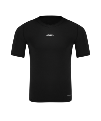 Нарушена упаковка!  <790710> Футболка компрессионная судейская PerFormDRY Referee Baselayer Tee SS, черный JÖGEL ЦБ-00002994