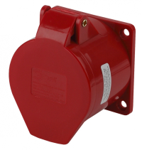 Розетка стационарная внутренняя 425 3Р+РЕ+N 32А 380В IP44 Эра Б0032873