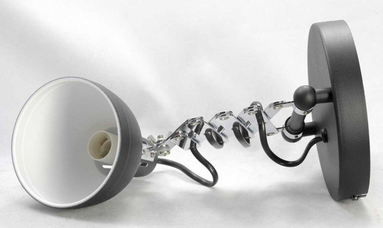 Настенный светильник Lussole Loft KOYUKUK LSP-8049V (комплект из LSP-8049+Сетевой шнур 2м DM107 1шт.) 