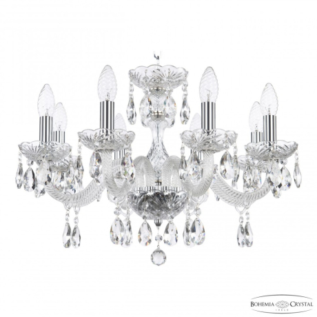 Подвесная люстра Bohemia Ivele Crystal 117 117/8/195 Ni 