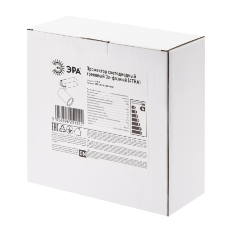 Трековый светодиодный светильник ЭРА SТR-30-36-30K-W30 Б0049773 