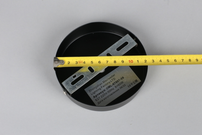 Люстра на штанге с лампочками Omnilux OML-67807-08+Lamps 