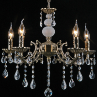 Подвесная люстра Illumico IL9927-5PSQ-24 AB CASTOR (1428945)